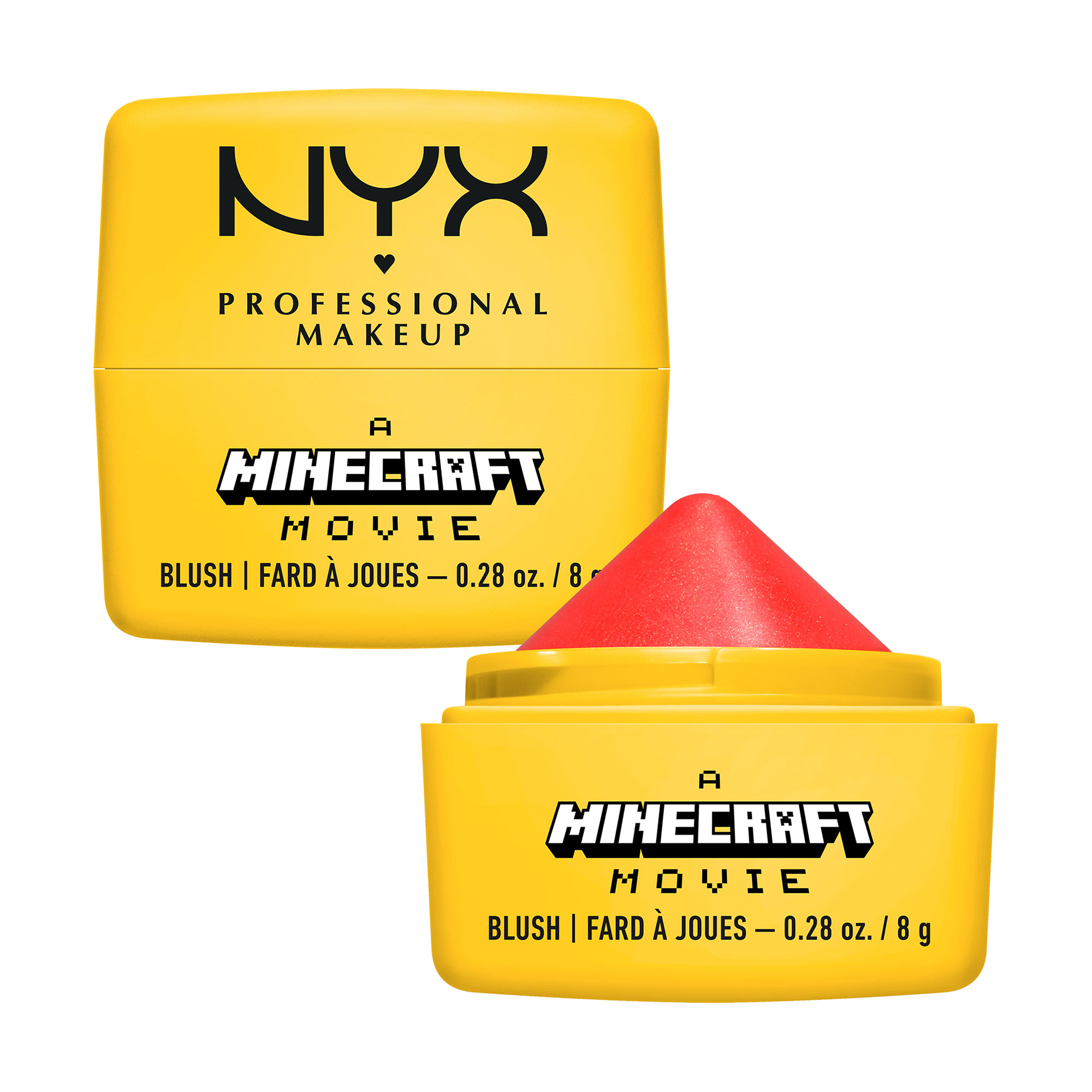 Румяна для обличчя NYX Professional Makeup Майнкрафт Фільм, відтінок 04, 8 г